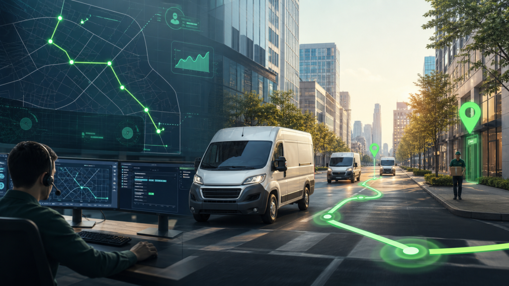 TMS Route Optimization: How Real-Time Dispatch Reduces Cost, Calls and Emissions