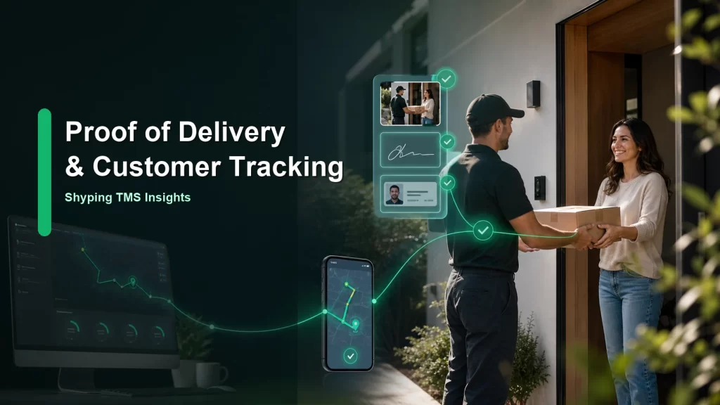 Proof of Delivery and Customer Tracking: The TMS Features That Build Last-Mile Trust