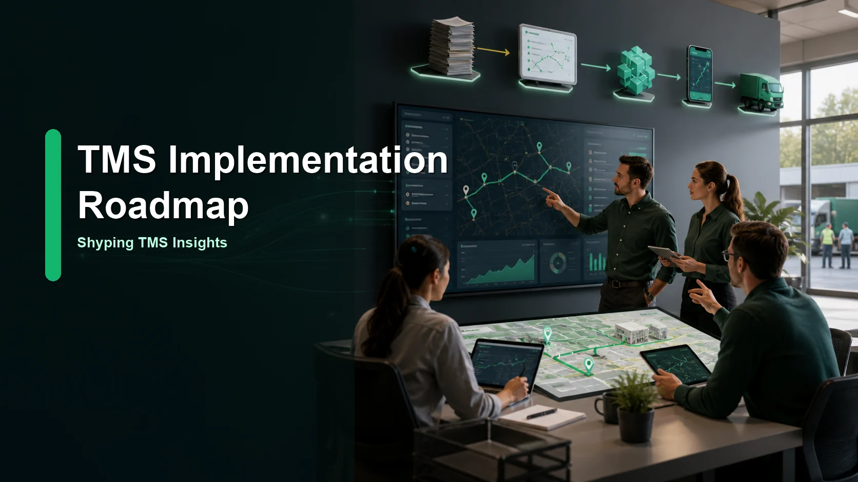 TMS implementation roadmap for last-mile delivery teams using Shyping